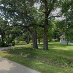 A view of the entrance to the Deer Run Forest Preserve in Cherry Valley, IL. Home of the Rock River Multisport 20k Road Time Trial bicycle race.